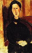 Amedeo Modigliani Portrait of Anna ( Hanka ) Zborowska oil painting on canvas